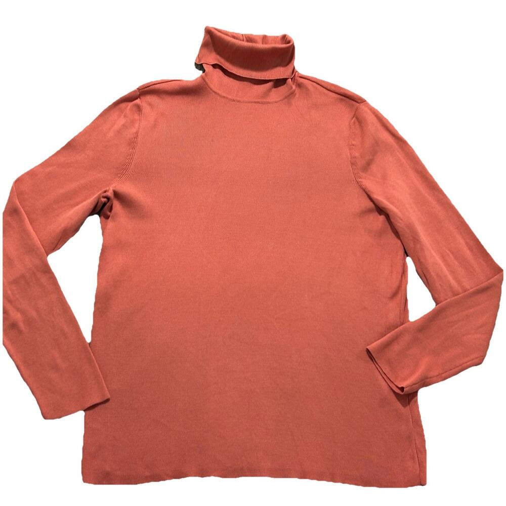 Peruvian Connection Women’s XL Pima Cotton Turtleneck Long Sleeve